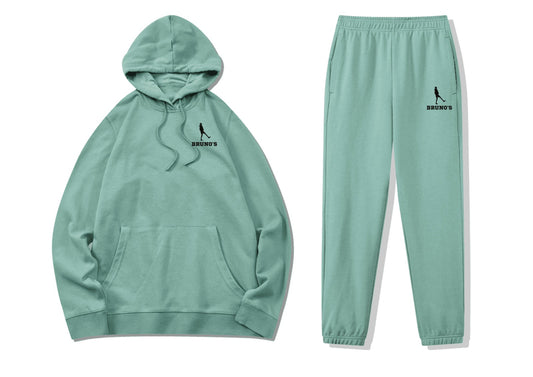 Pale Green Complete Set Hoodie - 100% Cotton